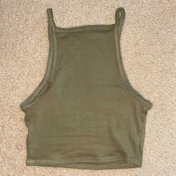 cropped race back tank - Picture 5 of 5